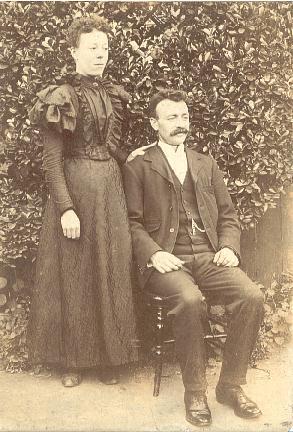 Rosa and Reuben Ansett in 1905