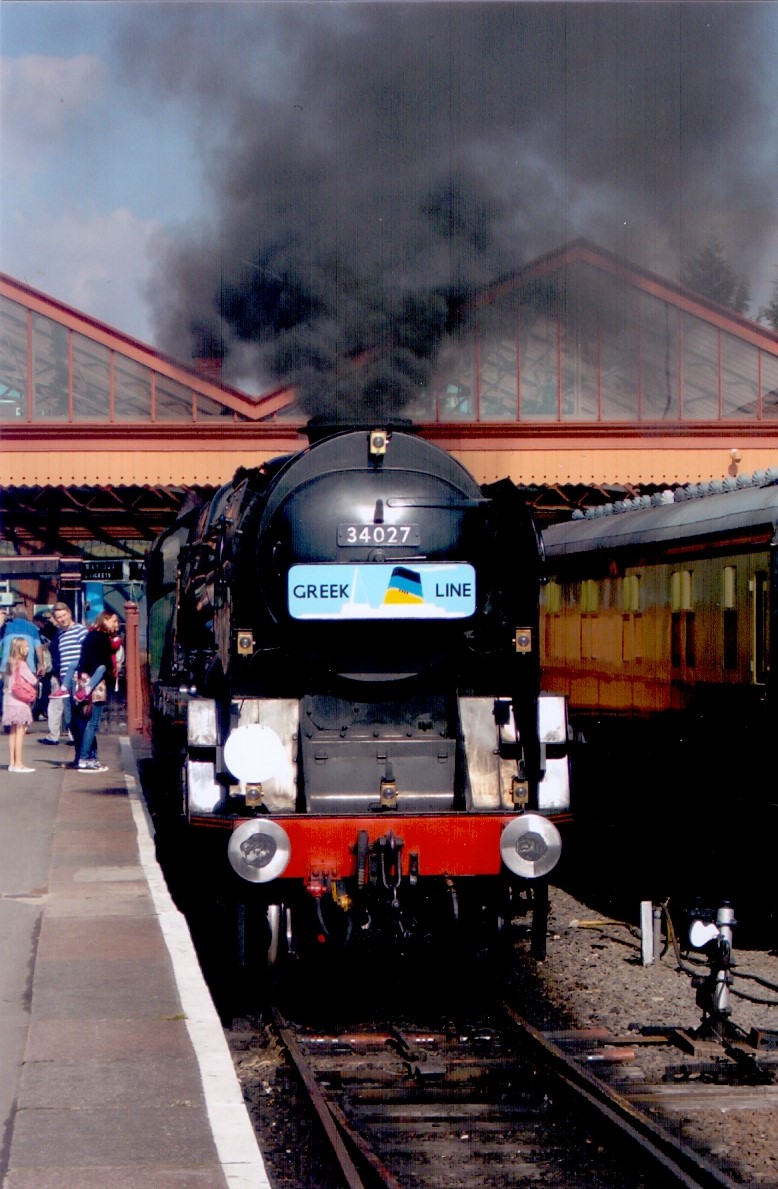 West Country class 34027 in 2015