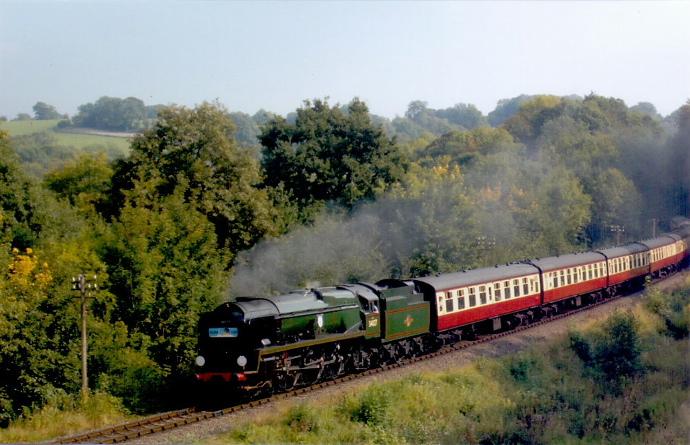 West Country class 34027 in 2015