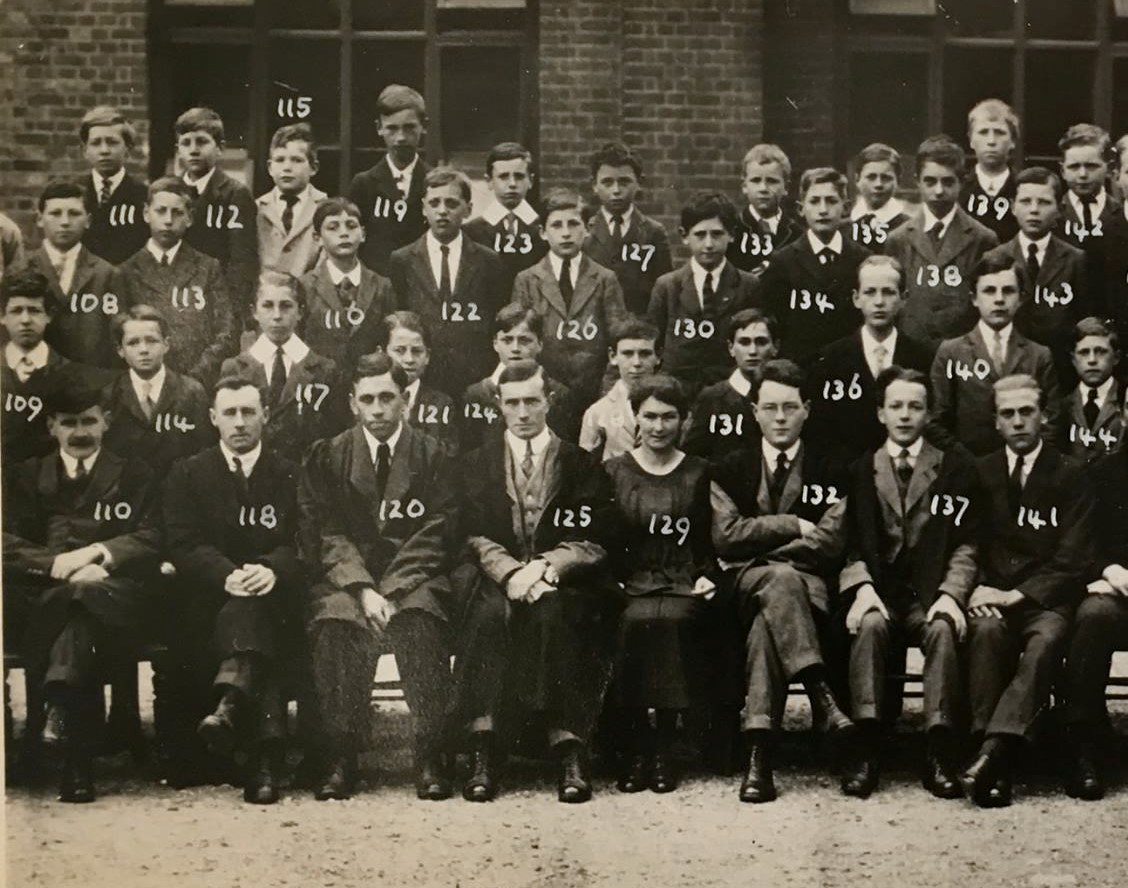 Whole school, 1919 (section 3, left)