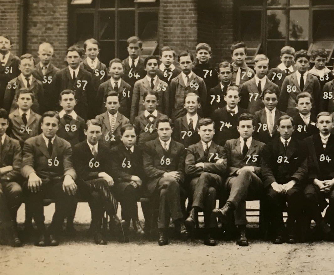 Whole school, 1919 (section 2, left)