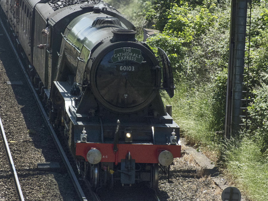 Flying Scotsman at Croydon, 2017