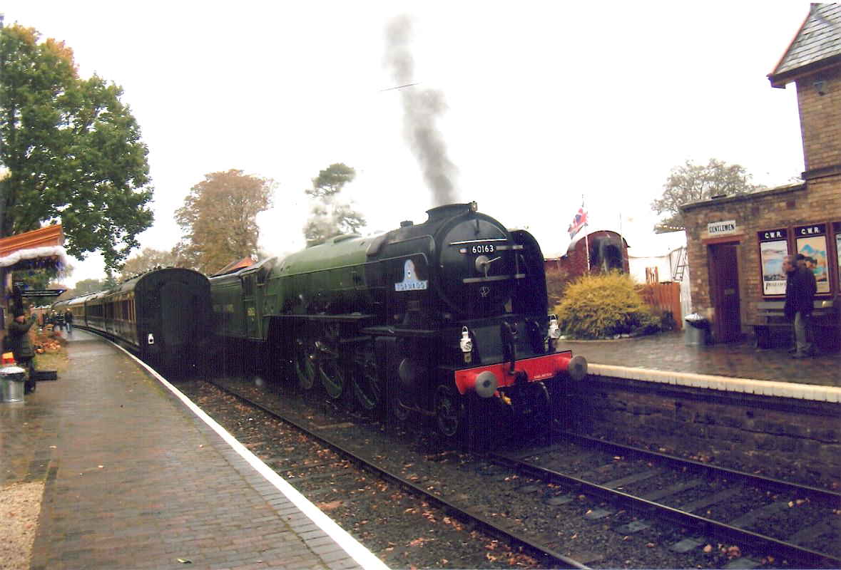 60163 'Tornado, at Arley station, 2017