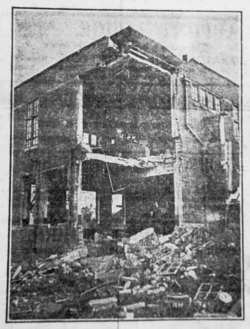 QE bombed, 1942