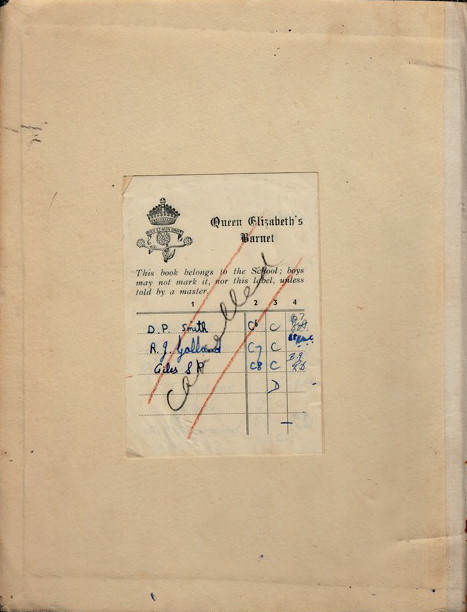 School atlas - label