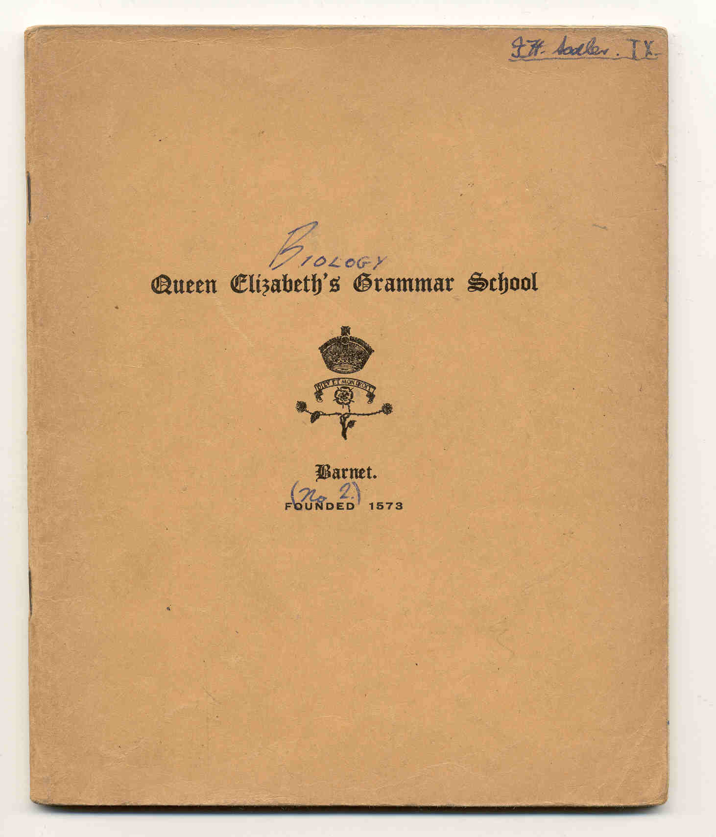 biology exercise book