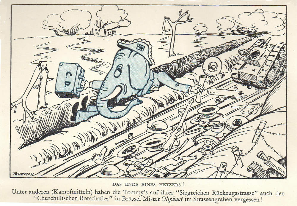 Oliphant cartoon
